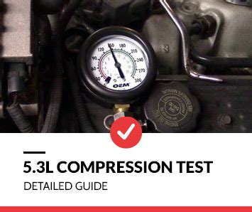 How Much Compression Should a 5.3 Have: 5.3L Compression Test